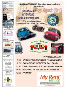 Locandina sesto raduno